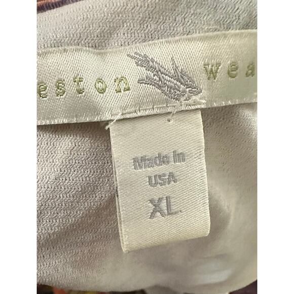 Weston Wear ANTHROPOLOGIE Caraz Aztec Cap Sleeve Dress Ruffle Petticoat Sz XL - Picture 3 of 6